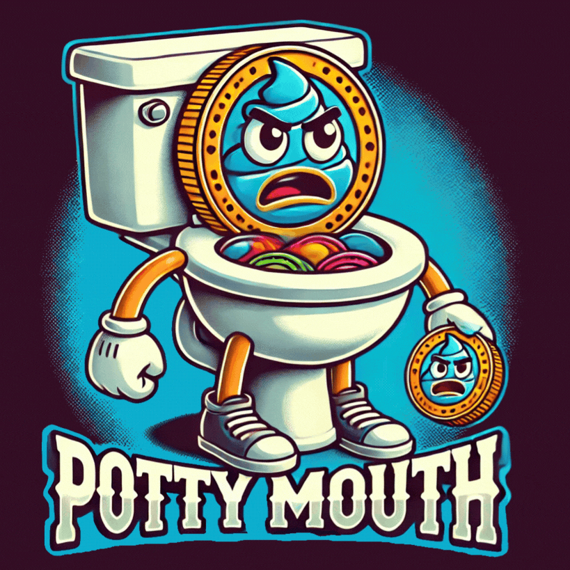 Potty Mouth ($FLUSH) Token Toilet